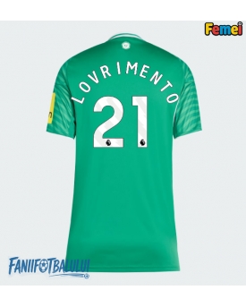 Newcastle United Tino Livramento #21 Tricou Fotbal Replică 2025-26 Femei Deplasare